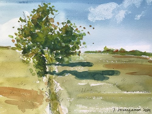 Akvarel efter Jørgen